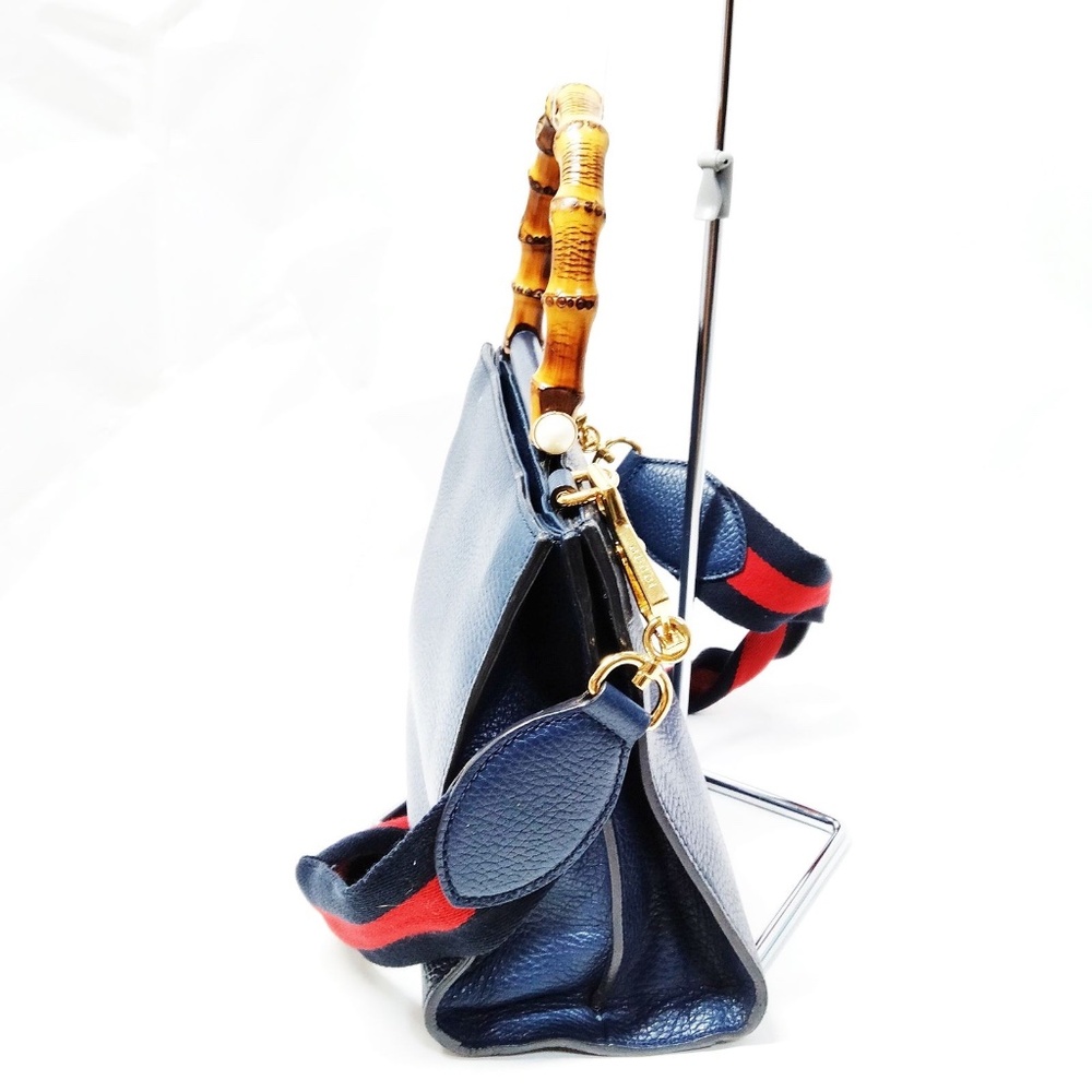 GUCCI - Nymphaea Bamboo Handle Diana Bag R1.276 - Picture 2 of 4